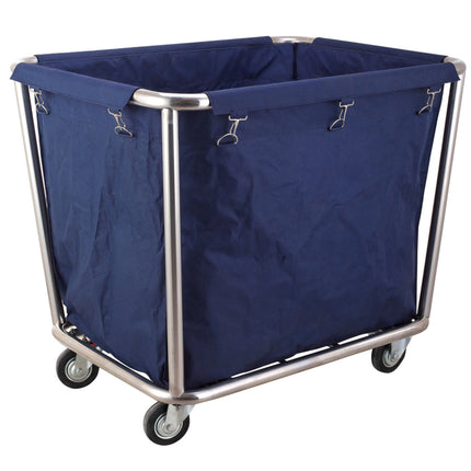Hendi Laundry basket hotel cart linen stainless steel beds