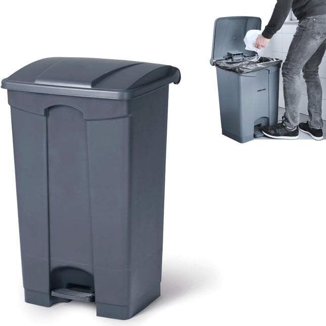 Amer Box Wastebasket container with pedal 68L