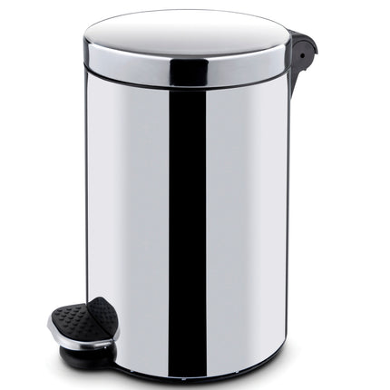 Steel waste bin with foot opener 5L - Hendi 691311