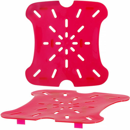 CAMBRO Artificial bottom drainer for Cambro containers 5.7 / 7.6 l 187x181x16 mm - red