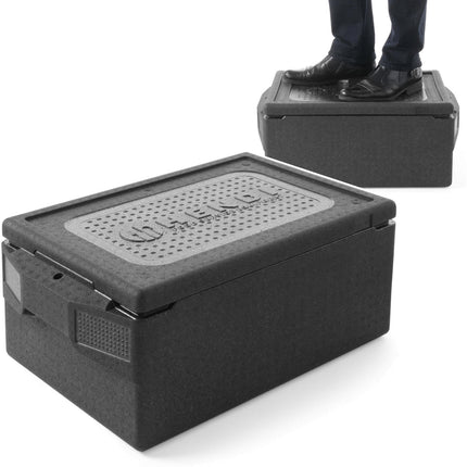 Heatproofing container catering thermos for food transport EEP GN1/1 39L - Hendi 707982