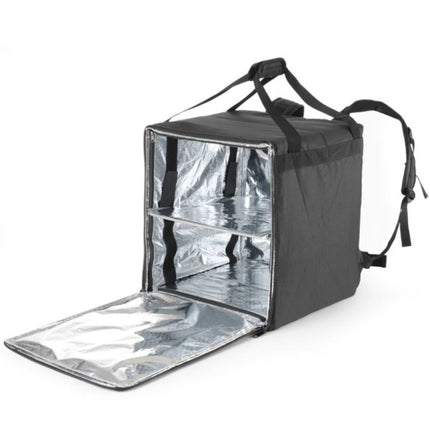 Hendi Backpack thermal delivery bag for transport 10 waterproof pizza-boxes 72 l – image 4