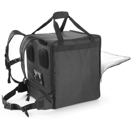 Hendi Backpack thermal delivery bag for transport 10 waterproof pizza-boxes 72 l – image 5