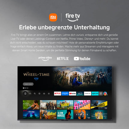 Xiaomi 32" viedais Fire TV ar Dolby Audio, Alexa un Apple AirPlay