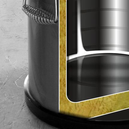 Container thermal steel thermos for food transport 10L - Hendi 70104