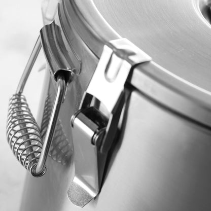 Hendi Thermal container steel thermos with tap for transporting food 15L - Hendi 710135 – image 2