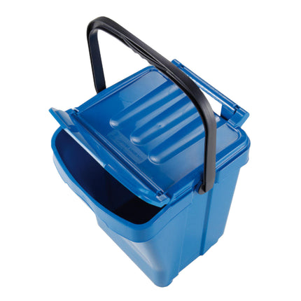Trash container for sorting garbage URBA PLUS 40L - blue