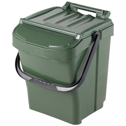 Trash container for sorting garbage URBA PLUS 40L - green