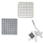 Hand slicer press grate 10x10 mm