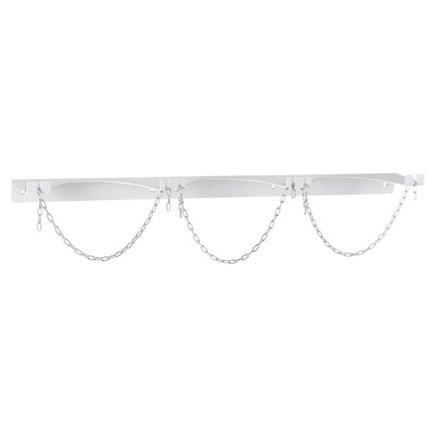 Wall holder for 3 gas cylinders fixing gas cylinder to wall