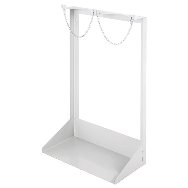 Safe base stand for 2 cylinders with technical gas