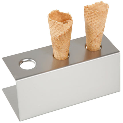 Stainless steel ice stand for 3 waffles - Hendi 755730