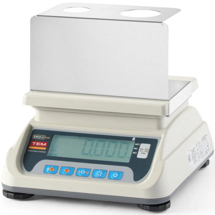 TEM Weight to measure portions of ice cream with legalization M RS232 LCD 20 g - 6 kg / 2g – image 4