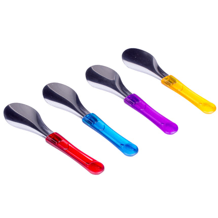 Steel ice cream spatula with yellow tritan handle - Hendi 755822