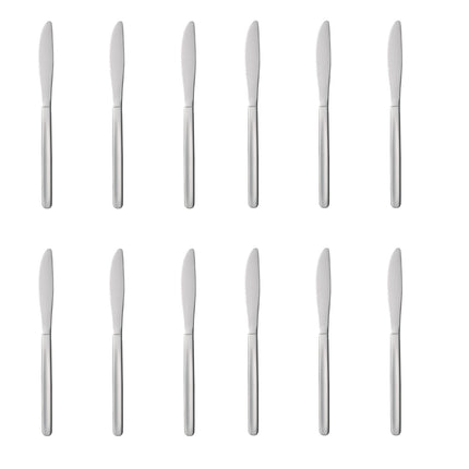 Table Knife cutlery Economic set of 12 pieces - Hendi 764015