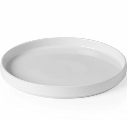 Hendi OSLO plate with high edge, white 240 x 26 mm - set of 6 pcs.