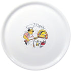 Duralex Traditional porcelain pizza plate, white, diameter. 31 cm - set of 6 pcs.