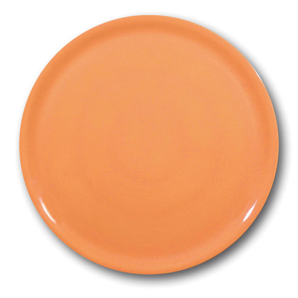 Hendi Sturdy pizza plate made of porcelain Speciale orange 330mm - set of 6pcs.