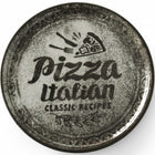 Duralex Recipe Collection Black porcelain pizza plate, diameter. 33 cm - set of 6 pcs.