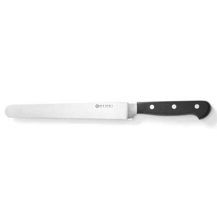 Profesionāls nazis šķiņķim un lasim kalts ar tēraudu Kitchen Line 215 mm - Hendi 781326 