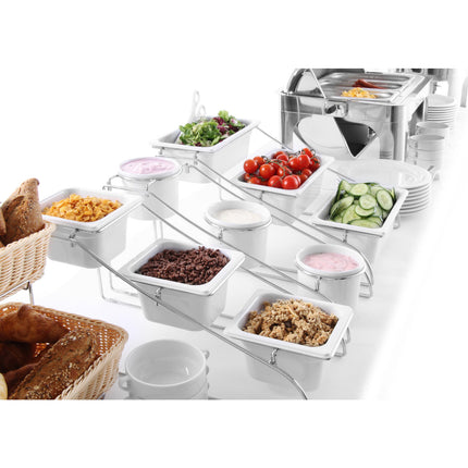 GN Profi Line container with GN 1/3 65 mm porcelain - Hendi 783023