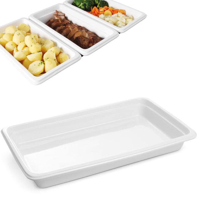 GN Profi Line container with GN 1/1 65 mm porcelain - Hendi 783009
