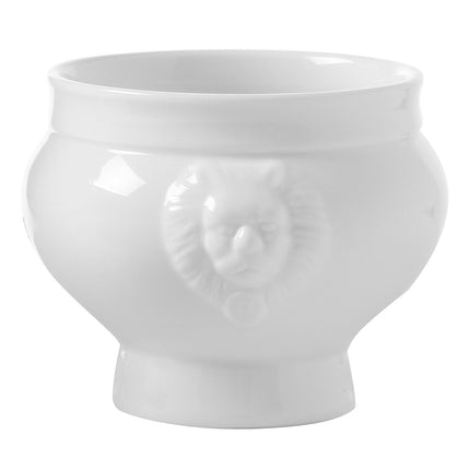 LIONHEAD soup bowl white porcelain 125ml - Hendi 784778