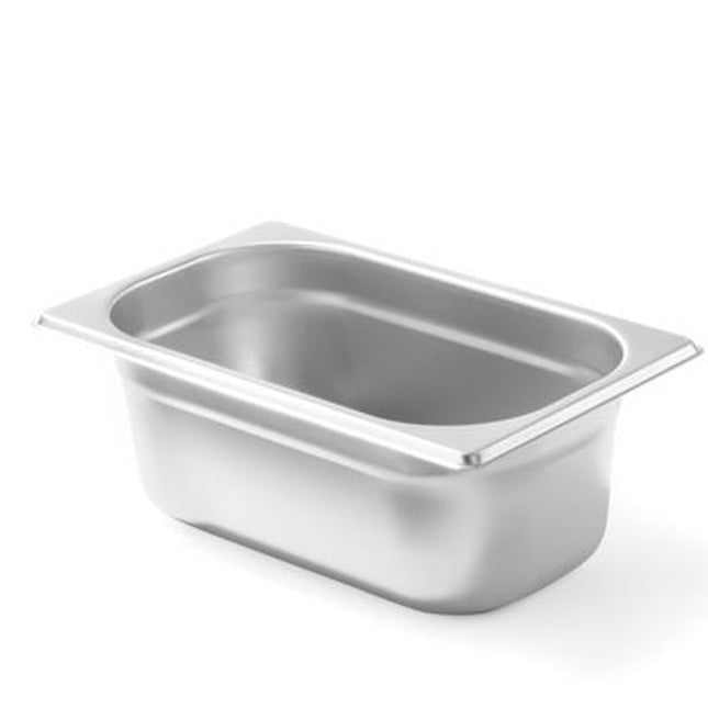 Hendi Container GN 1/4 measuring 100 mm stainless steel