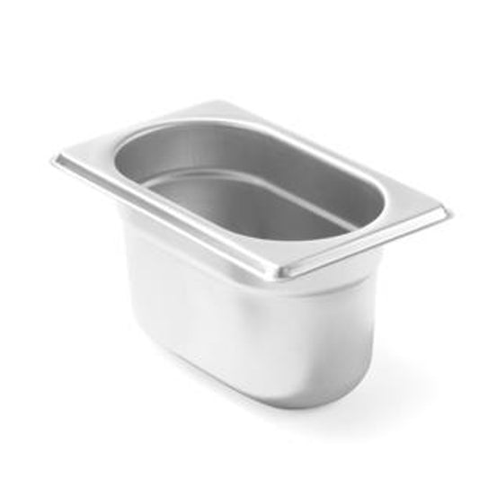 Hendi GN catering container 1/9 height 150 mm Budget Line STEEL 1.3 l