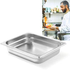 Container GN 1/2 Stainless steel Profi Line 200 mm high - Hendi 801406