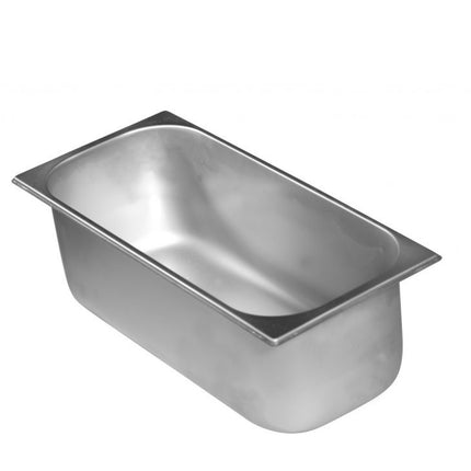 Crate box ice cream stainless steel 3.6l - Hendi 802045