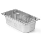 GN perforated stainless steel container GN1/3 325x176mm height 150mm - Hendi 802519