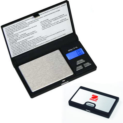 OHAUS Pocket scale jewelry precision for YA 100g / 0.01g batteries
