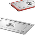 GN Profi Line silicone seal cover GN2/3 354x325mm stainless steel - Hendi 802618