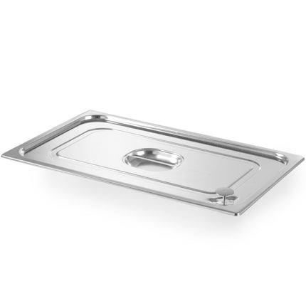 GN Profi Line silicone seal cover GN2/3 354x325mm stainless steel - Hendi 802618