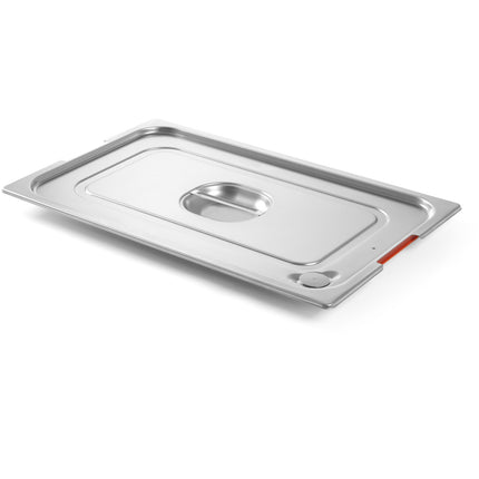 GN Profi Line lid with silicone seal and GN1/3 cutting handle holder holder 325x176mm steel - Hendi 804339