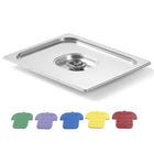 Cover for the GN container with colored Haccp GN2/3 354x325mm stainless steel - Hendi 805213