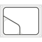 Hendi Form matrix for the welding machine CAS CDS-01 for the COLT two-sided tray 227x178 mm