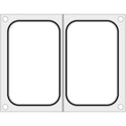 Hendi Form matrix for MCS welding machines for two trays containers 178x113 mm