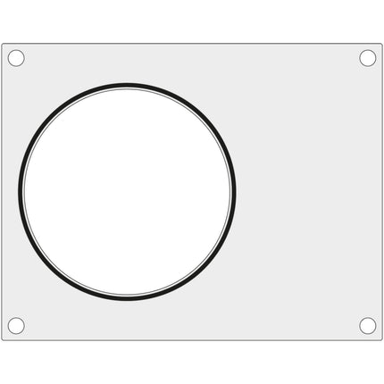 Hendi form plate for soup container Wed. 165 mm