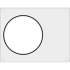 Hendi form plate for soup container Wed. 165 mm