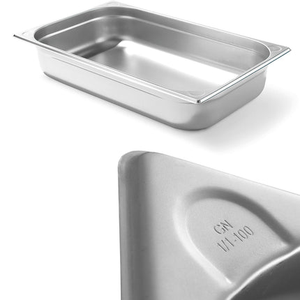 Box GN 1/1 Kitchen Line 100 mm - Hendi 806135
