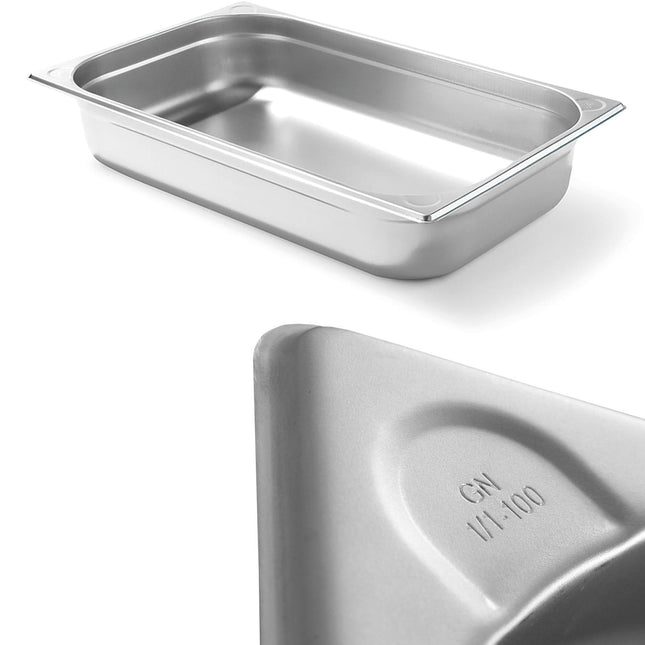 Box GN 1/1 Kitchen Line 100 mm - Hendi 806135