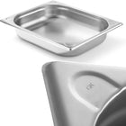 Container GN 1/2 steel Kitchen Line 65 mm - Hendi 806326