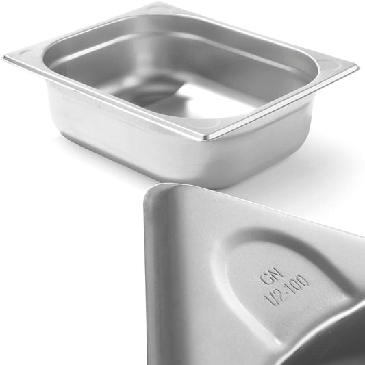 Tvertne GN 1/2 Kitchen Line 100 mm - Hendi 806333