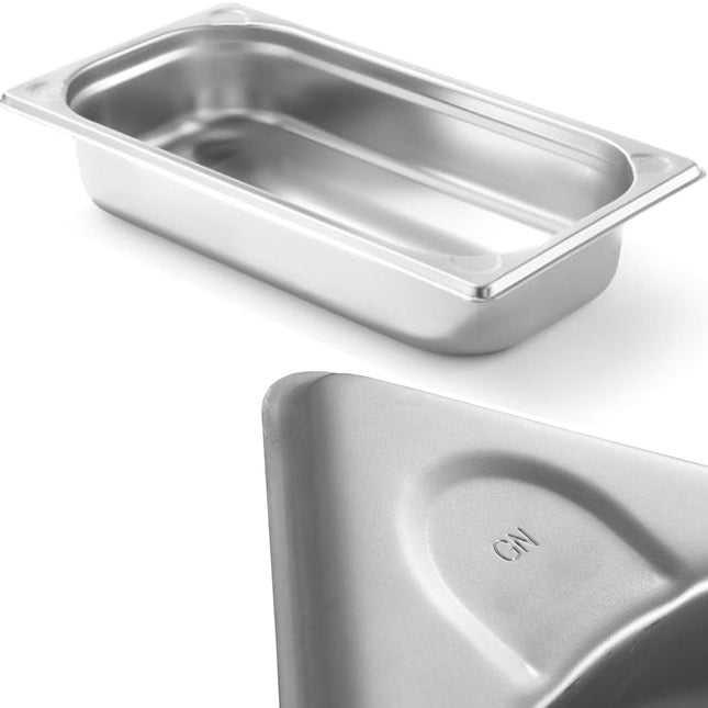 Container GN 1/4 depth 65mm steel Kitchen Line - Hendi 806524