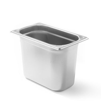 Kitchen Line 200 mm container GN 1/4 steel - Hendi 806555
