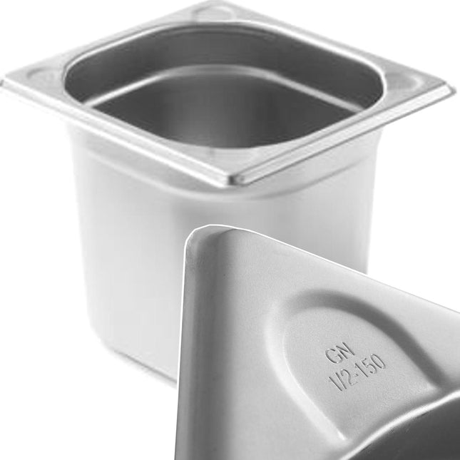 Container GN 1/6 Kitchen Line 150 mm - Hendi 806647
