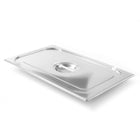 Steel cover for GN Kitchen Line with a GN 1/1 sleeve cut - Hendi 806913