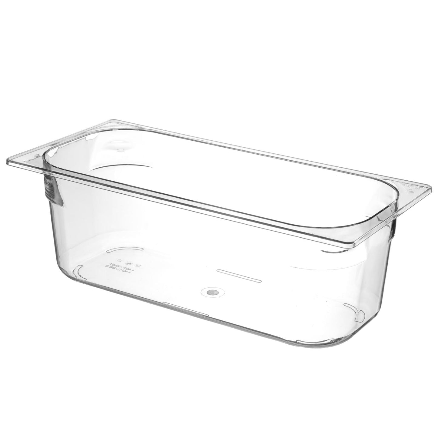 Hendi Polycarbonate ice cream container 360x165x120mm - transparent 5L - HENDI 807026